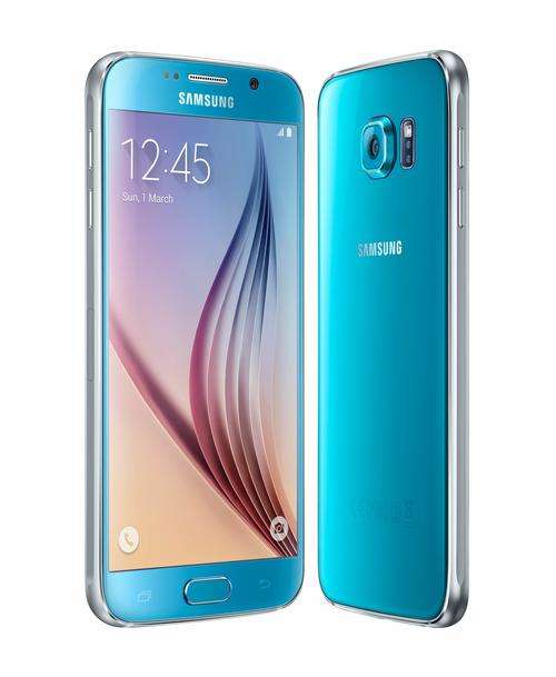 BRAND NEW!!!! SAMSUNG S6 BLUE incl wireless charger