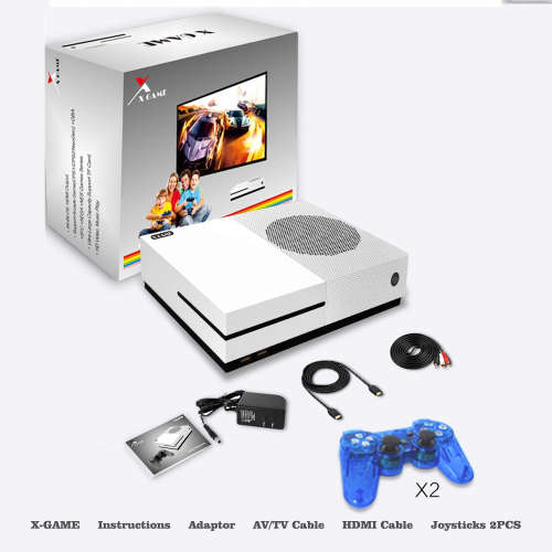 X GAME CONSOLE 600 GAMES (RETRO GAMEING) 2XCONTROLLER !!! XMAS DEAL