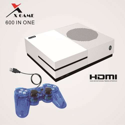 X GAME CONSOLE 600 GAMES (RETRO GAMEING) 2XCONTROLLER !!! XMAS DEAL
