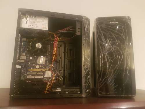 DUAL-CORE OFFICE PC HUNTKEY CASE 500GB HDD!!! GREAT  DEAL