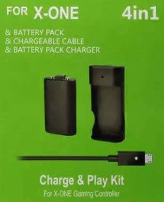 Xbox one 4 in 1 controller - Play and charge rechargeable
