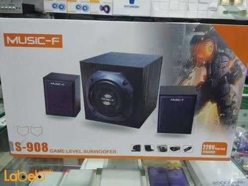 Music F S-908 Speakers- Bluetooth receiver FM Radio TF Card USB Flash drive (SEALED) LOCAL STOCK!!