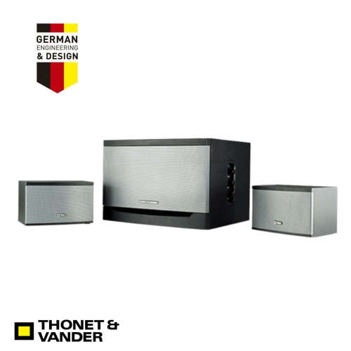 Thonet & Vander 2.1 SURROUND SOUND SYSTEM  LAUT¿ THE ESSENCE OF PERFECTION