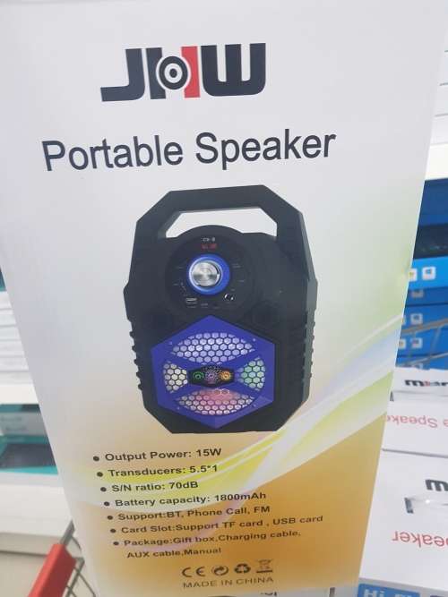JHW BIG Portable Music Speaker CS 8- Bluetooth, TF Card, USB Flash drive (SEALED) LOCAL STOCK!!