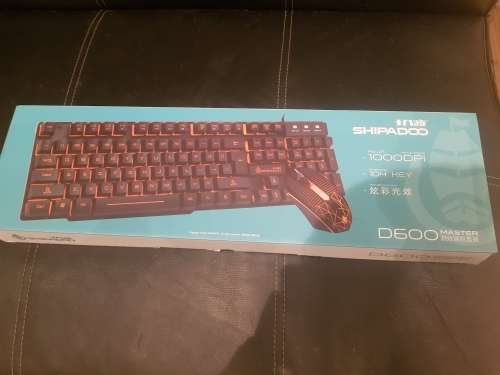 D600 KEYBOARD AND MOUSE COMBO (GAME SERIES) - GREAT DEALS!!