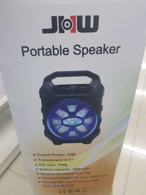 JHW BIG Portable Music Speaker CS 16- Bluetooth, TF Card, USB Flash drive (SEALED) LOCAL STOCK!