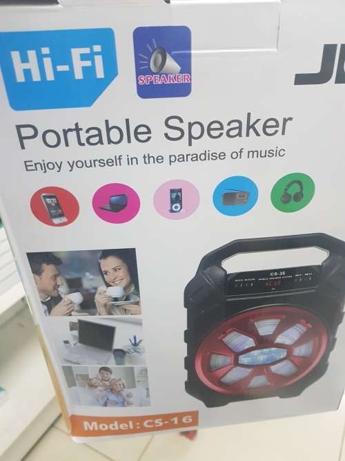 JHW BIG Portable Music Speaker CS 16- Bluetooth, TF Card, USB Flash drive (SEALED) LOCAL STOCK!