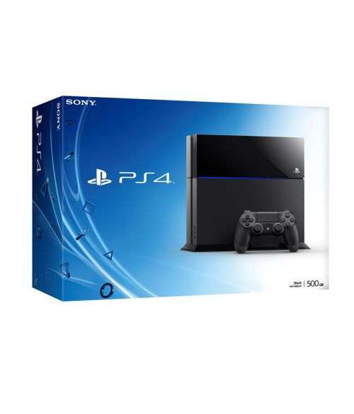 PS4 BLACK CONSOLE 500GB HDD INCLUDING 1X CONTROLLER CABLES!!!GREAT DEAL