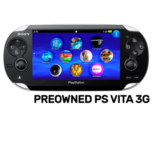 SONY PLAYSTATION VITA 3G/ WIFI 1X MINECRAFT CHARGER, CABLES !!! AMAZING DEALS!!