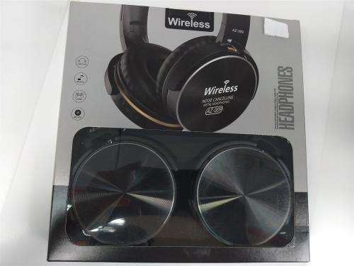 Headphone Wireless Noise Cancelling - AZ-009 - Black-  DEALS!!
