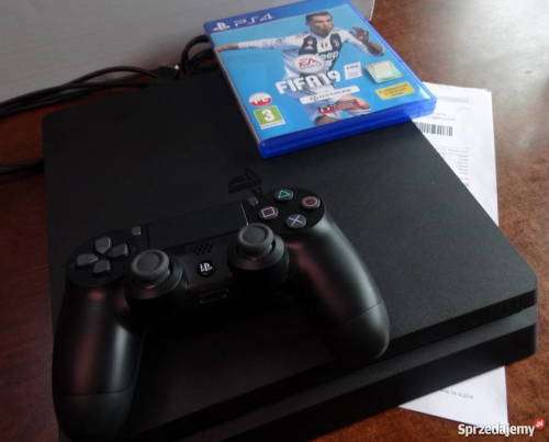 PS4 SLIM CONSOLE 1TB HDD FIFA19!! (+HDR)  1X CONTROLLER CABLES !!! AMAZING DEALS!!