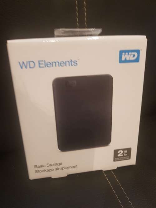 WESTERN DIGITAL ELEMENT 2TB 2.5" EXTERNAL DRIVE (BLACK) - GREAT DEALS!!
