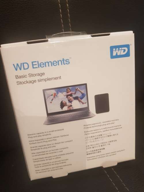 WESTERN DIGITAL ELEMENT 2TB 2.5" EXTERNAL DRIVE (BLACK) - GREAT DEALS!!
