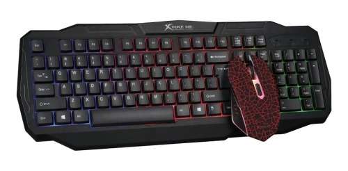 NEW XTRIKE ME MK-501 KIT RGB KEYBOARD AND MOUSE GAMING COMBO - GREAT DEALS!!