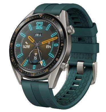 HUAWEI WATCH GT 46MM ACTIVE SPORT DARK GREEN WITH CHARGER - GREAT DEALS!!
