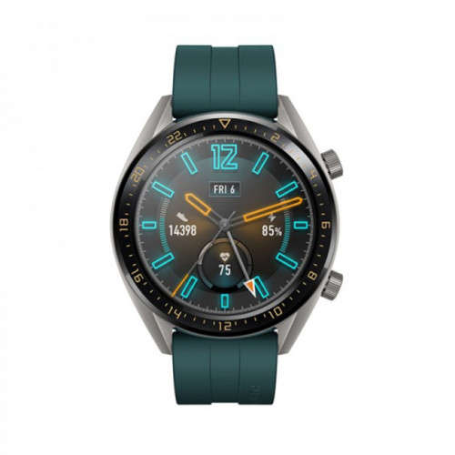 HUAWEI WATCH GT 46MM ACTIVE SPORT DARK GREEN WITH CHARGER - GREAT DEALS!!