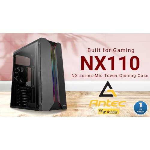 ANTEC NX110 Desktop Computer intel QUAD CORE i7 4770, 8GB RAM ,256GB SSD -GREAT DEAL!!
