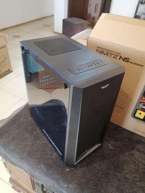 ARMAGGEDDON NIMITZ N5 AURORA Hexa Cores i5 9400f, 16GB DDR4 RAM, 256GB SSD+ RX570 4GB!!