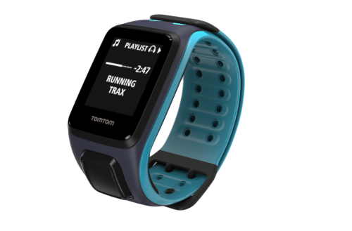 TOM TOM RUNNER 2 GPS WATCH (BLACK /BLUE) IN THE BOX - GREAT DEALS!!