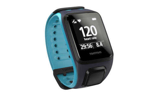TOM TOM RUNNER 2 GPS WATCH (BLACK /BLUE) IN THE BOX - GREAT DEALS!!