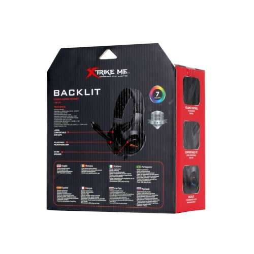 XTRIKE ME BACKLIT HP-311 Gaming Headset (RGB)  (PC/XBOX/PS4)- GREAT DEALS!!