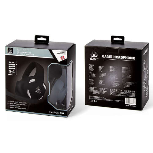 GJBY G4 GAMING HEADSET- black  (PC/XBOX/PS4)- GREAT DEALS!!