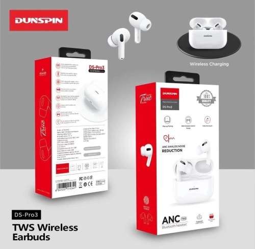 BLUETOOTH EARPHONE DUNSPIN DS-PRO 3 (SEALED) LOCAL STOCK!!