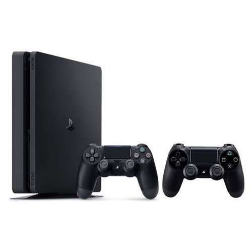 Ps4 slim console 500gb, hdr+ including 2controllers and cables!!! great deal!!