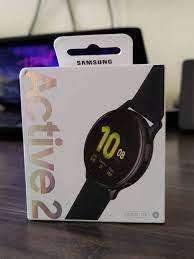 Samsung 40mm active 2 watch - black with charger