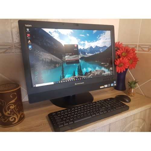 Lenovo M92z - all-in-one - Core i7 3770S 3.9 ghz + 500GB HDD, 4GB DDR3 RAM- LED 23"!!