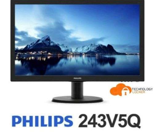 Philips v-line 243v5q - 24-inch fhd led -desktop monitor
