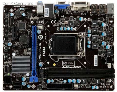 COMBO Quad Core i5 2320, 4GB DDR3 RAM, 128GB SSD, MSI  H61M P31 G3 MOTHERBOARD !!