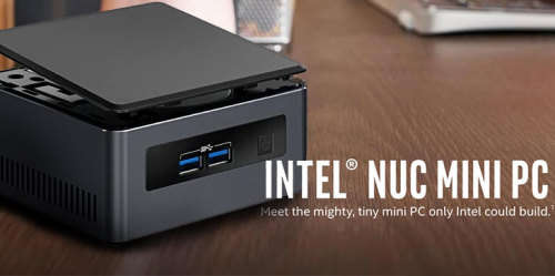 Intel Nuc Mini Kit (NUC7I3DNHE) Core i3 7th gen, 8GB DDR4 RAM, 120GB SSD!! great deal!!