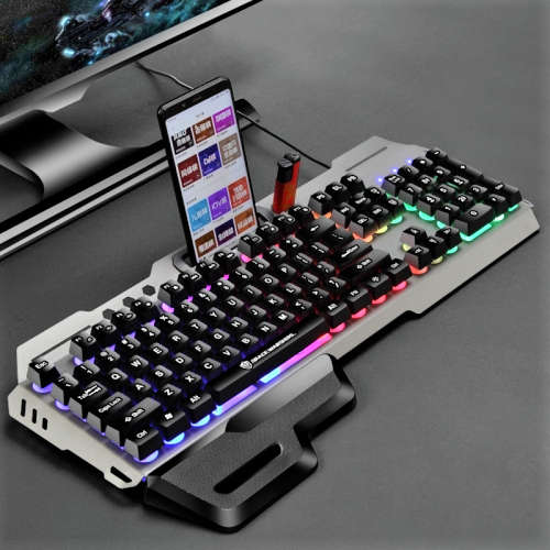 Space warships gk70 led backlit - gaming keyboard - black