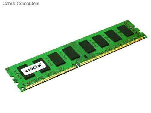 Crucial 2GB 240-Pin DIMM 256MX64 DDR3 PC3-12800 Unbuffered Deskstop Memory!!! GREAT DEAL