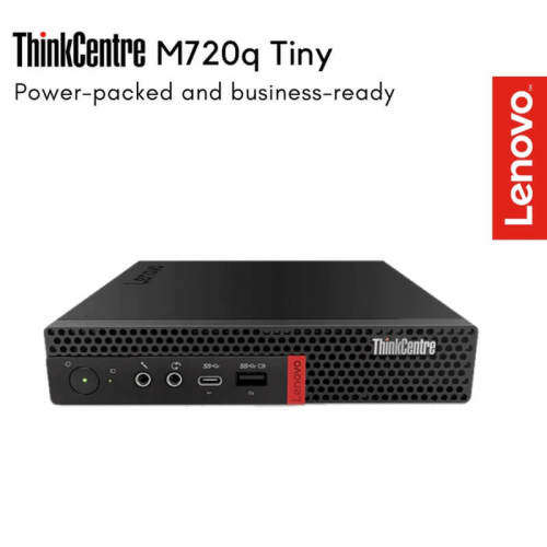 Lenovo ThinkCentre M720q Micro Computer - Intel Core i7-8700T 2.40 GHz - 8 GB RAM- 512 GB SSD