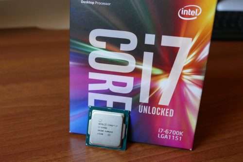Intel Core i7 6700K 4.00 GHz Unlocked Quad Core Sky Lake Desktop Processor !! great deal!!
