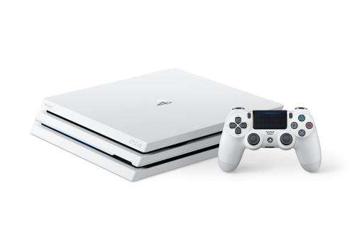 PS4 PRO CONSOLE(white) limited edition 1TB HDD 4K HDR+ INCLUDING 1X CONTROLLER CABLES!! GREAT DEAL