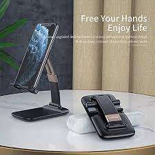 Foldable small and flexible desk phone holder L-311