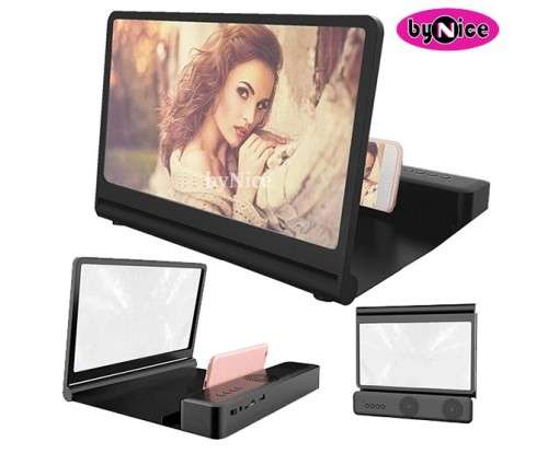 F12 6D Phone Screen Magnifier With Bluetooth Speaker White or Black  (SEALED) LOCAL STOCK!!