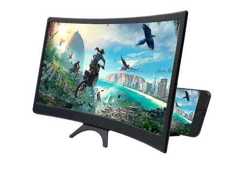 L6 12 Inch Curved Phone Screen Magnifier HD Amplifier with Phone Stand  (SEALED) LOCAL STOCK!!