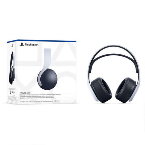 PlayStation 5 Pulse 3D Wireless Headset (PS5) with dongle & 3.5mm Jack - Glacier White- in the box!!