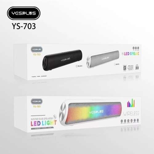 YESPLUS YS-703 New Sound Bar Speaker Bluetooth RGB TWS Speaker (SEALED) great deal!!