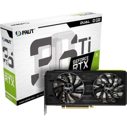 Palit GeForce RTX 3060 Ti Dual 8GB GDDR6 256-bit PCI-E 4.0 Desktop Graphics!
