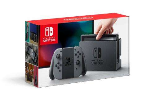Nintendo Switch Console - (GREY), great condition, IN THE BOX!!!