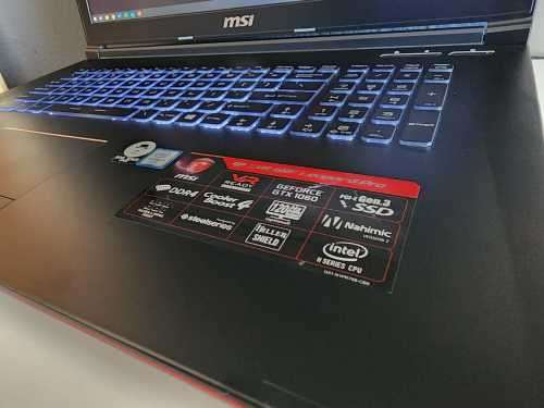 17.3` MSI GP72VR LEOPARD PRO CORE i7, 16GB DDR4 RAM, 256GB M.2 SSD, 1TB HDD, NVIDIA GTX 1060!!