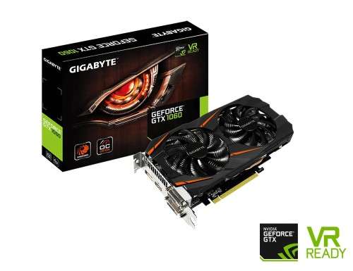 Gigabyte GeForce GTX 1060 WINDFORCE OC 6GB GDDR5 192-bit PCI-E 3.0 Desktop Graphics Card!