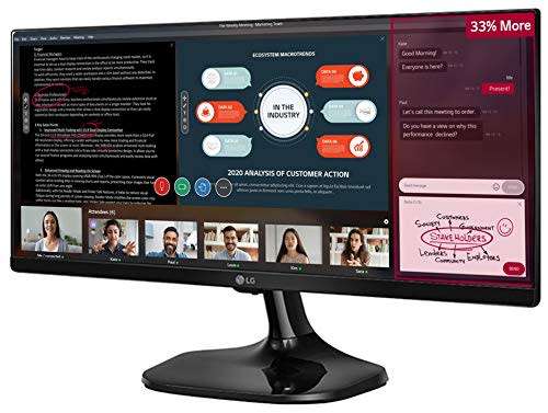 LG 25UM58-P 25` UltraWide 21:9 Full HD (2560x1080) IPS LED-Backlit Monitor