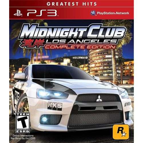 Midnight club los angeles - complete edition -Ps3 game