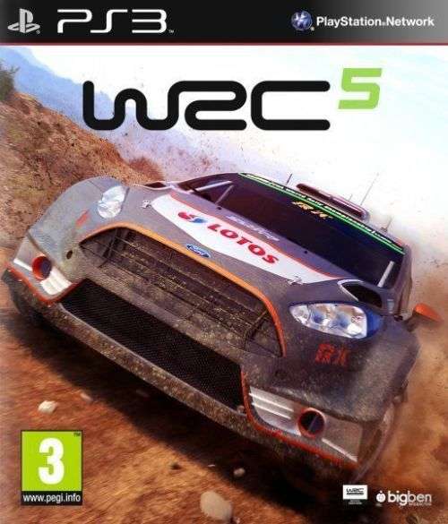 PS3 WRC 5 -NO COVER_ GREAT DEAL!!
